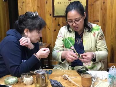 竹絲織就新生活 上海大學(xué)上海美術(shù)學(xué)院貴州遵義竹編研修班回訪紀(jì)實